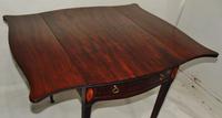 Hepplewhite Mahogany Butterfly Pembroke Table (3 of 8) Hepplewhite Mahogany Butterfly Pembroke Table (3 of 8)