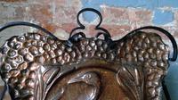 Arts & Crafts Copper Embossed Fire Screen (4 of 5) Arts & Crafts Copper Embossed Fire Screen (4 of 5)