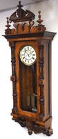 Rare Impressive Antique Burr Walnut 8-Day Twin Weight Striking Vienna Regulator Wall Clock by Gustav Becker (2 of 13) Rare Impressive Antique Burr Walnut 8-Day Twin Weight Striking Vienna Regulator Wall Clock by Gustav Becker (2 of 13)