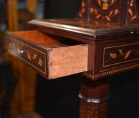 Antique Dutch Marquetry Vanity Hat Stand - Mirror (8 of 19) Antique Dutch Marquetry Vanity Hat Stand - Mirror (8 of 19)