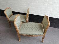 Superb quality pair of 19th century French giltwood window seats (5 of 8) Superb quality pair of 19th century French giltwood window seats (5 of 8)