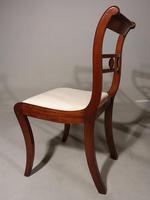 Elegant Set of 6 Sabre Legged Mahogany Dining Chairs (4 of 6) Elegant Set of 6 Sabre Legged Mahogany Dining Chairs (4 of 6)