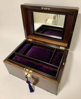 Antique Fitted Rosewood Jewellery Box (3 of 12) Antique Fitted Rosewood Jewellery Box (3 of 12)