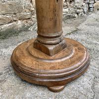 Large Antique Oak Torchere Stand (5 of 13) Large Antique Oak Torchere Stand (5 of 13)