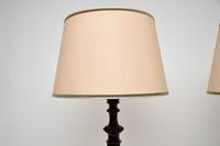 Pair of Antique Mahogany Floor Lamps (5 of 8) Pair of Antique Mahogany Floor Lamps (5 of 8)