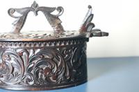 Scandinavian / Norwegian 'Folk Art' Baroque / Acanthus carved tine box c.1885 (53 of 53) Scandinavian / Norwegian 'Folk Art' Baroque / Acanthus carved tine box c.1885 (53 of 53)