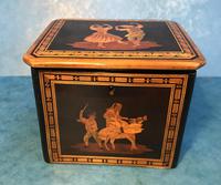 Victorian Italian Sorento Ware Single Tea Caddy (8 of 16) Victorian Italian Sorento Ware Single Tea Caddy (8 of 16)