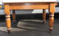 1900's Small Country Pine Kitchen Table Stand (3 of 3) 1900's Small Country Pine Kitchen Table Stand (3 of 3)