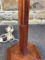 Art Deco Oak Standard Lamp (3 of 7) Art Deco Oak Standard Lamp (3 of 7)