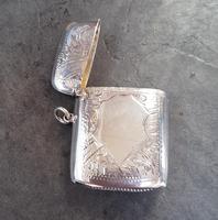 Sterling Silver Vesta Case - Birmingham 1919 (3 of 4) Sterling Silver Vesta Case - Birmingham 1919 (3 of 4)