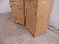 Large Tall Pair of Antique Pine Bedside Cabinets to wax / paint (3 of 8) Large Tall Pair of Antique Pine Bedside Cabinets to wax / paint (3 of 8)