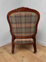 Unique Victorian Mahogany Library Arm Chair (6 of 7) Unique Victorian Mahogany Library Arm Chair (6 of 7)