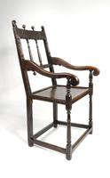 Rare 17th Century Derbyshire Wainscot Chair (4 of 10) Rare 17th Century Derbyshire Wainscot Chair (4 of 10)