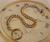 Antique Pocket Watch Chain 1890s French Victorian 14ct Rose Gold Filled Albert (2 of 12) Antique Pocket Watch Chain 1890s French Victorian 14ct Rose Gold Filled Albert (2 of 12)
