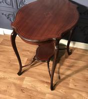 Edwardian Inlaid Mahogany Occasional Table c1900 (6 of 12) Edwardian Inlaid Mahogany Occasional Table c1900 (6 of 12)