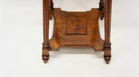 Elegant Victorian 2 Tier Walnut Pedestal or Plant Stand (5 of 12) Elegant Victorian 2 Tier Walnut Pedestal or Plant Stand (5 of 12)