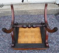 Victorian Rosewood x-frame Stool (2 of 6) Victorian Rosewood x-frame Stool (2 of 6)