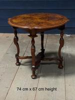 Pretty Walnut Carolean Coffee or Lamp Table (10 of 10) Pretty Walnut Carolean Coffee or Lamp Table (10 of 10)