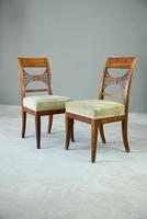Pair of Biedermeier Side Chairs (4 of 9) Pair of Biedermeier Side Chairs (4 of 9)