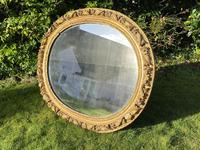 Early 18th Century Carved Giltwood Oval Mirror (5 of 6) Early 18th Century Carved Giltwood Oval Mirror (5 of 6)