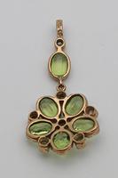 20th Century Gold Peridot & Diamond Pendant (3 of 4) 20th Century Gold Peridot & Diamond Pendant (3 of 4)
