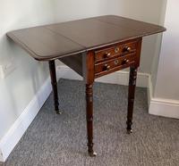 Victorian Mahogany Drop Flap Work Table (6 of 18) Victorian Mahogany Drop Flap Work Table (6 of 18)