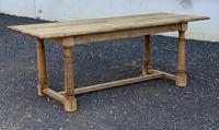 Rustic Bleached Oak Farmhouse Dining Table (17 of 25) Rustic Bleached Oak Farmhouse Dining Table (17 of 25)