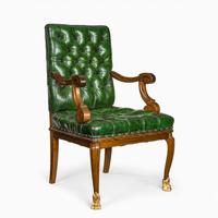 A French mahogany desk chair (6 of 6) A French mahogany desk chair (6 of 6)