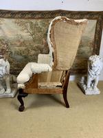 Large Wingback Armchair for Recovering (9 of 10) Large Wingback Armchair for Recovering (9 of 10)