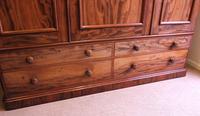 Antique Victorian Mahogany Triple Door Wardrobe (18 of 21) Antique Victorian Mahogany Triple Door Wardrobe (18 of 21)
