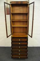 Quality Mahogany Campaign Bookcase on Chest (3 of 9) Quality Mahogany Campaign Bookcase on Chest (3 of 9)