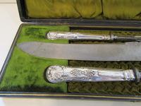 Barnett Henry Adams Silver 3 Piece Carving Set in Original Box (2 of 9) Barnett Henry Adams Silver 3 Piece Carving Set in Original Box (2 of 9)