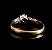 Vintage Diamond Solitaire Ring, Hearts, 9ct Gold (3 of 10) Vintage Diamond Solitaire Ring, Hearts, 9ct Gold (3 of 10)