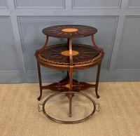 Edwardian Inlaid Mahogany Tray Top Etagere (16 of 19) Edwardian Inlaid Mahogany Tray Top Etagere (16 of 19)