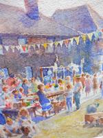 Watercolour Quality Street Merstham Artist C G Grey (9 of 10) Watercolour Quality Street Merstham Artist C G Grey (9 of 10)