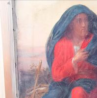 19th Century Oil on Canvas Double Sided Shepard. Jesus & Mary Magdalene (6 of 13) 19th Century Oil on Canvas Double Sided Shepard. Jesus & Mary Magdalene (6 of 13)