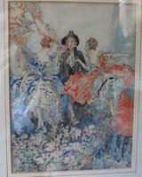 Vintage Original Watercolour - poss. Book Illustration - Yvonne Hind (3 of 8) Vintage Original Watercolour - poss. Book Illustration - Yvonne Hind (3 of 8)
