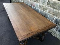 Large Antique Oak 10ft 6" Extending Dining (5 of 12) Large Antique Oak 10ft 6" Extending Dining (5 of 12)