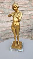 Beautiful “Ferdinand Frick” Art Deco Gilt Bronze c1920 (6 of 6) Beautiful “Ferdinand Frick” Art Deco Gilt Bronze c1920 (6 of 6)