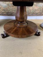 Large English Regency Rosewood Centre Table (3 of 6) Large English Regency Rosewood Centre Table (3 of 6)