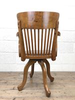 Early 20th Century Antique Swivel Desk Chair (10 of 10) Early 20th Century Antique Swivel Desk Chair (10 of 10)