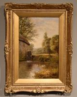 Oil Painting by John Bonny "Swans on the Water" & "Ducks on the Mill" (2 of 8) Oil Painting by John Bonny "Swans on the Water" & "Ducks on the Mill" (2 of 8)