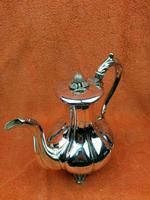 Antique Pumpkin Shaped Silver Plated Coffee Water Tea Pot c.1830 (3 of 13) Antique Pumpkin Shaped Silver Plated Coffee Water Tea Pot c.1830 (3 of 13)