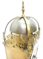 Superb Vintage English Lantern Clock - Pendulum 8-day Striking Mantel Clock c.1890 (10 of 12) Superb Vintage English Lantern Clock - Pendulum 8-day Striking Mantel Clock c.1890 (10 of 12)