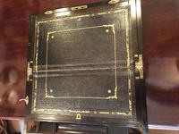 Burr Walnut Brass Inlaid Writing Box (3 of 17) Burr Walnut Brass Inlaid Writing Box (3 of 17)