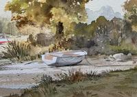 Superb Quality 20th Century Vintage Boats Estuary Seascape Watercolour Painting (9 of 11) Superb Quality 20th Century Vintage Boats Estuary Seascape Watercolour Painting (9 of 11)