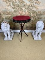19th Century Mahogany Gypsy Table With Red Felt Top (4 of 5) 19th Century Mahogany Gypsy Table With Red Felt Top (4 of 5)