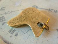Antique Pocket Watch Chain Fob 1890s Victorian Large Brass Dog Hound Fob (6 of 7) Antique Pocket Watch Chain Fob 1890s Victorian Large Brass Dog Hound Fob (6 of 7)