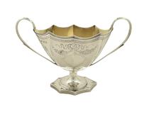 Antique Edwardian Sterling Silver Sugar Bowl 1901 (10 of 10) Antique Edwardian Sterling Silver Sugar Bowl 1901 (10 of 10)