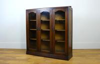 Oak 3 Door 1930s Vintage Bookcase with Keys (16 of 22) Oak 3 Door 1930s Vintage Bookcase with Keys (16 of 22)